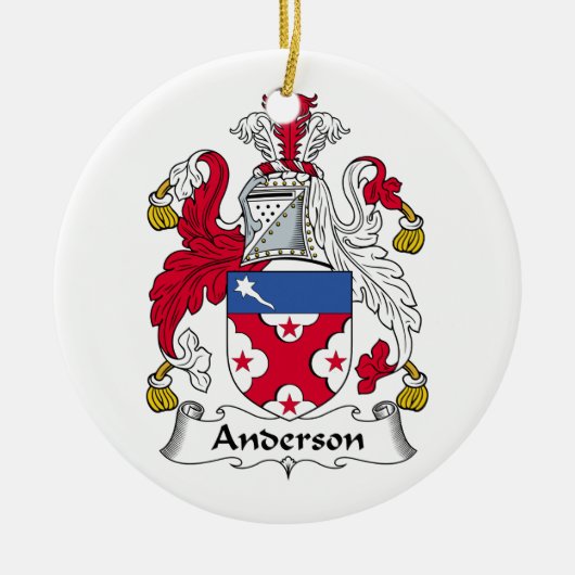 Het Ornament van CREST van de Familie van Anderson (Voorkant)