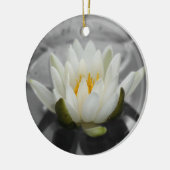 Het Ornament van de Bloem van BW van de waterlelie (Links)