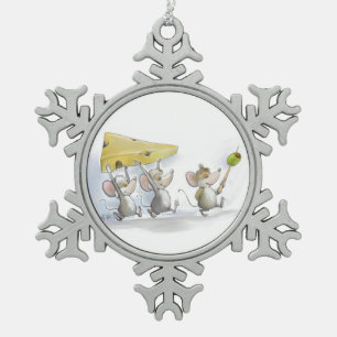 Het Ornament van de Cheese & Olives Sneeuwvlok