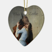 Het ornament van de douane Kiss/Il Bacio (Links)