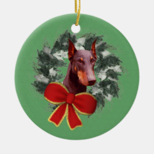 Het Ornament van de Hond van de Vakantie van de