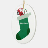 Het Ornament van de Kous van Kerstmis (Links)