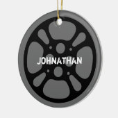 Het Ornament van de Naam van de Douane van de (Links)