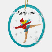 Het Ornament van de Schaatser van het ijs (Links)