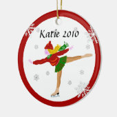 Het Ornament van de Schaatser van het ijs (Links)