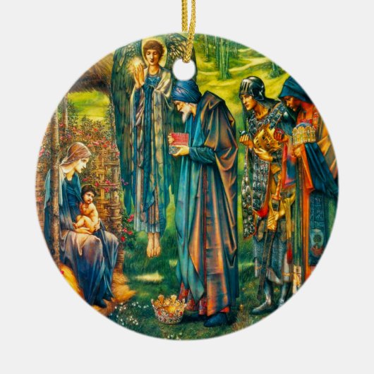 Het Ornament van de Star van de Bethlehem-cirkel (Voorkant)