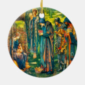 Het Ornament van de Star van de Bethlehem-cirkel (Achterkant)