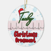 Het Ornament van de verpleegster. Dokter Ornament. (Links)