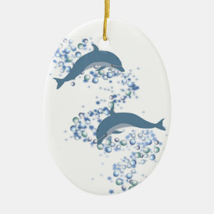Het ornament van dolfijnen