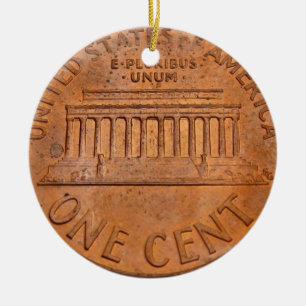 het ornament van één centKerstmis