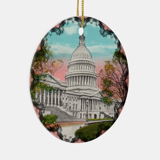 Het  Ornament van het Amerikaanse Capitool (Rechts)