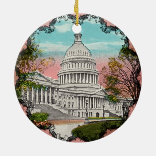 Het  Ornament van het Amerikaanse Capitool (Achterkant)