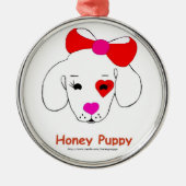 Het Ornament van het Puppy van de honing (Voorkant)