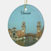 Het Ornament van Kerstmis van Venetië Italië (Links)