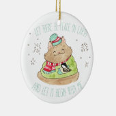 Het ornament van Tommy Let There Be Peace (Rechts)