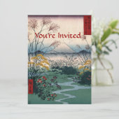 Het Otsuki-plein, je bent uitgenodigd Kaart (Staand voorkant)