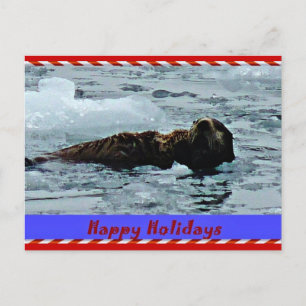het otterly Verschrikkelijk briefkaart van de de