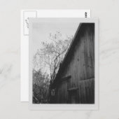 Het oude Briefkaart van de Schuur (Voorkant / Achterkant)