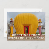 Het oude Briefkaart van het Post van Shell van de (Voorkant / Achterkant)