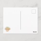 Het oude Briefkaart van het Post van Shell van de (Achterkant)