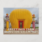 Het oude Briefkaart van het Post van Shell van de  (Voorkant)