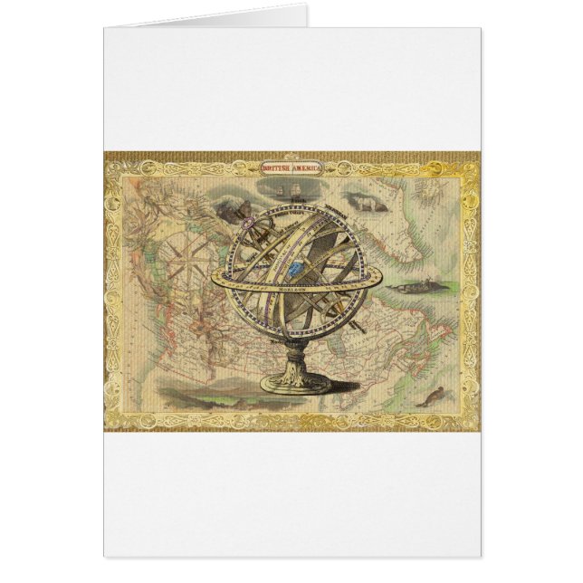 Het oude Britse Beer is een kompas (Voorkant)