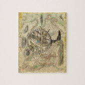 Het oude Britse Beer is een kompas Legpuzzel (Verticaal)