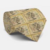 Het oude Britse Beer is een kompas Stropdas (Opgerold)