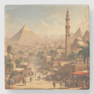 Het oude Egypte. Stenen Onderzetter