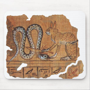 Het oude Egyptische Boek van de Dood Ra&Apophis Muismat