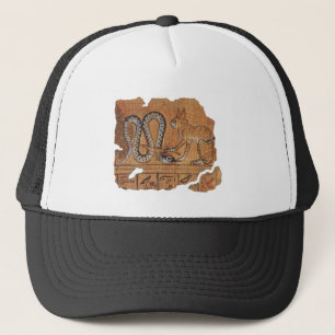 Het oude Egyptische Boek van de Dood Ra&Apophis Trucker Pet