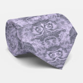 Het oude Floral Pattern herziene Stropdas van Mauv (Opgerold)