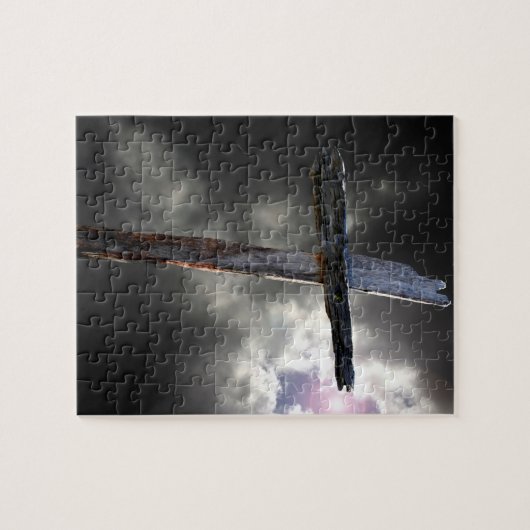 Het oude kruis legpuzzel (Horizontaal)