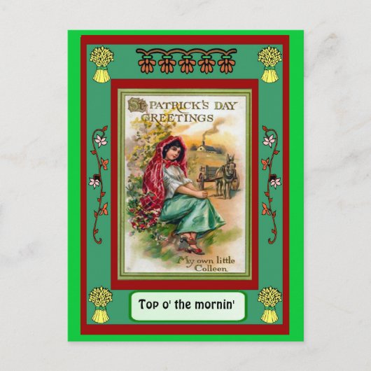 Het oude land briefkaart (Voorkant)