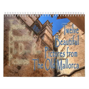Het oude Mallorca-kalender Kalender