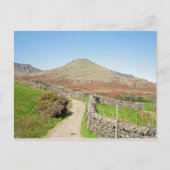 Het oude Man Coniston Briefkaart (Voorkant)