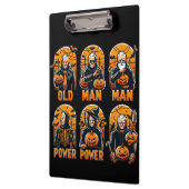Het oude man Halloween Klembord (Links)