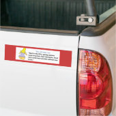 HET OUDE MAN SEZ ... TERUG IN DE 60... BUMPERSTICKER (Op Truck)