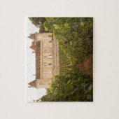 Het oude middeleeuwse Chateau de Rully in de Cote Legpuzzel (Verticaal)