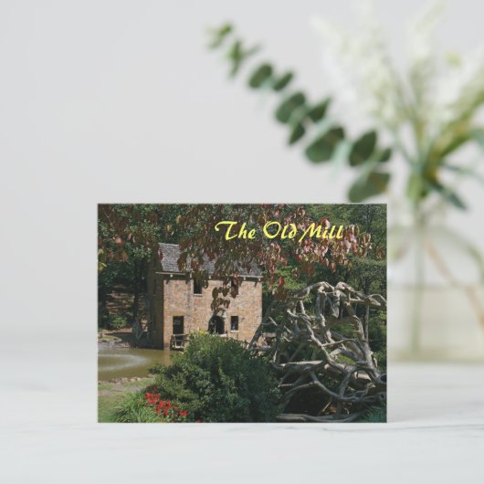 Het oude Mill Briefkaart (Staand voorkant)