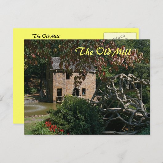 Het oude Mill Briefkaart (Voorkant / Achterkant)