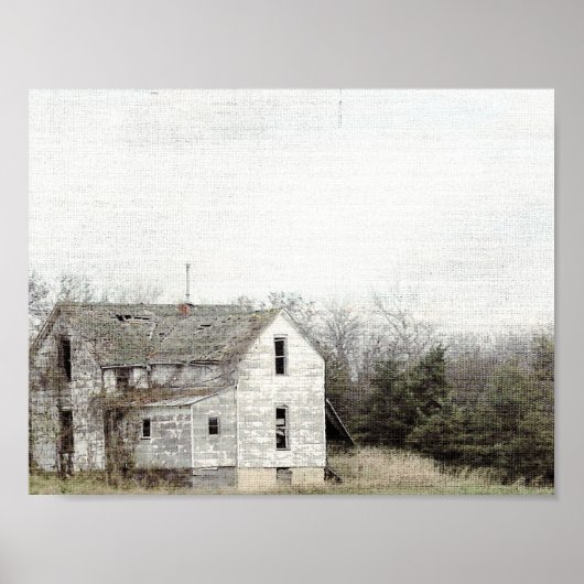 Het oude Missouri House Poster (Voorkant)