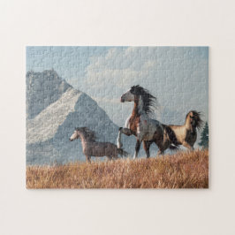 Het oude oorlogspaard legpuzzel