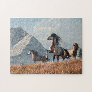 Het oude oorlogspaard legpuzzel
