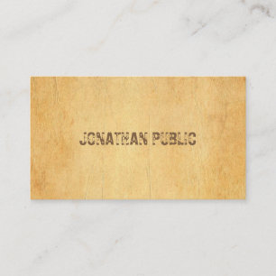 Het  Oude Papier van het Manuscript van het drukca Visitekaartje