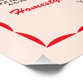 Het oude Poster van het Menu Perfect Poster (Hoek)