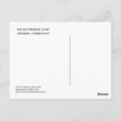 Het oude Probate Court Briefkaart (Achterkant)