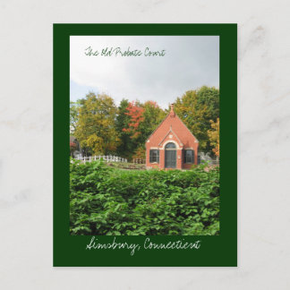 Het oude Probate Court Briefkaart