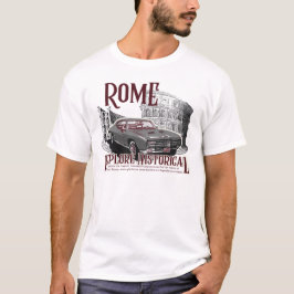 Het oude Rome Colosseum, historische Romeinse reiz T-shirt