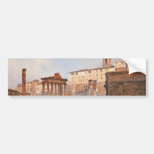 Het Oude Romeinse Forum (door Ippolito Caffi) Bumpersticker